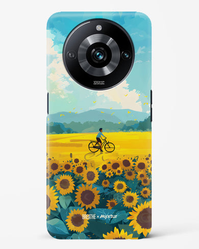 Sunflower Trails [BREATHE] Hard Case Phone Cover (Realme)