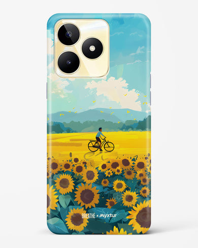 Sunflower Trails [BREATHE] Hard Case Phone Cover (Realme)