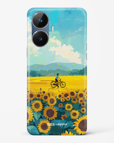 Sunflower Trails [BREATHE] Hard Case Phone Cover (Realme)