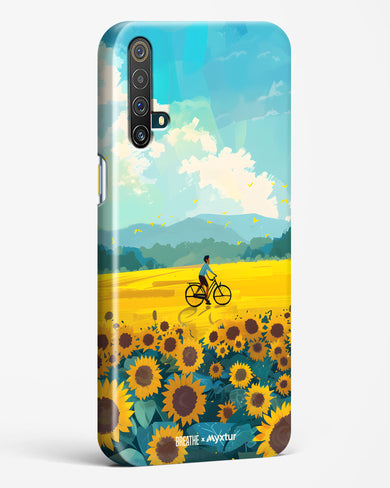 Sunflower Trails [BREATHE] Hard Case Phone Cover (Realme)