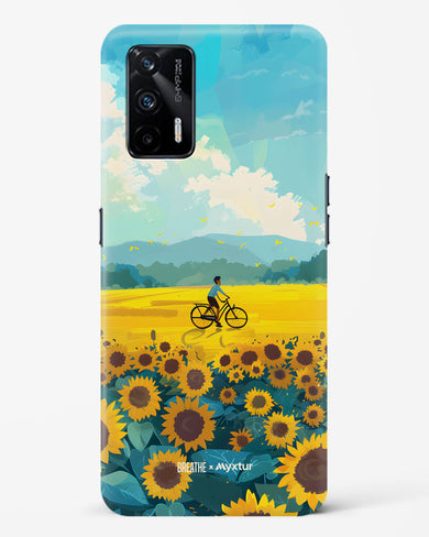 Sunflower Trails [BREATHE] Hard Case Phone Cover (Realme)