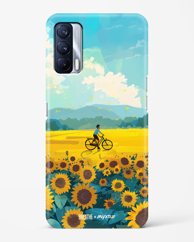 Sunflower Trails [BREATHE] Hard Case Phone Cover (Realme)