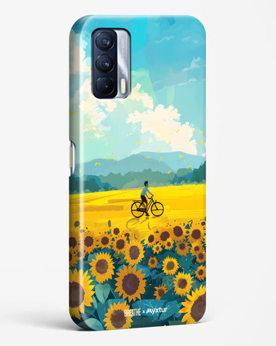 Sunflower Trails [BREATHE] Hard Case Phone Cover (Realme)