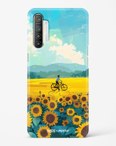 Sunflower Trails [BREATHE] Hard Case Phone Cover (Realme)