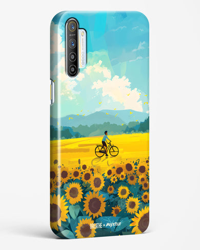 Sunflower Trails [BREATHE] Hard Case Phone Cover (Realme)