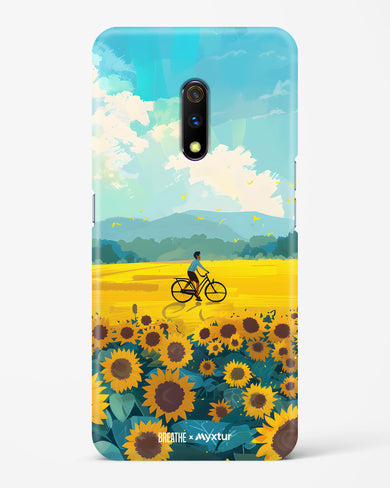 Sunflower Trails [BREATHE] Hard Case Phone Cover (Realme)