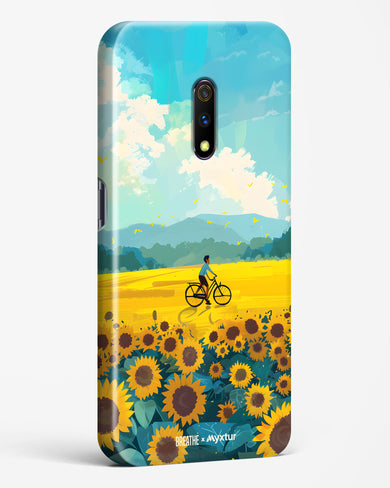 Sunflower Trails [BREATHE] Hard Case Phone Cover (Realme)