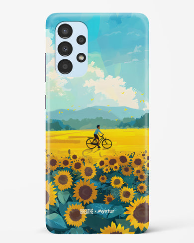 Sunflower Trails [BREATHE] Hard Case Phone Cover (Samsung)