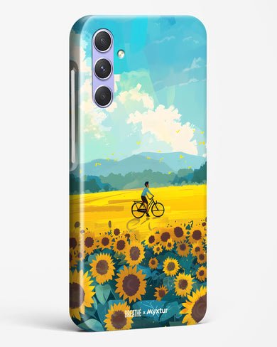 Sunflower Trails [BREATHE] Hard Case Phone Cover (Samsung)