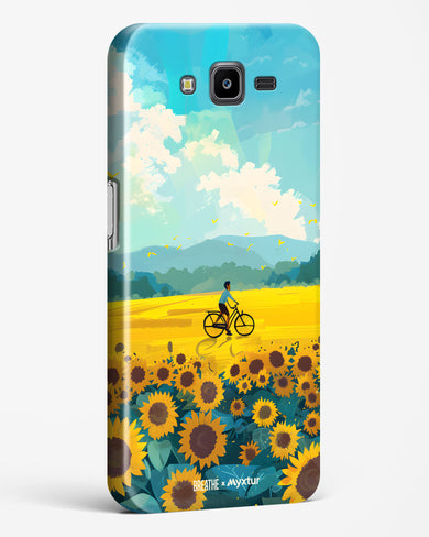Sunflower Trails [BREATHE] Hard Case Phone Cover (Samsung)