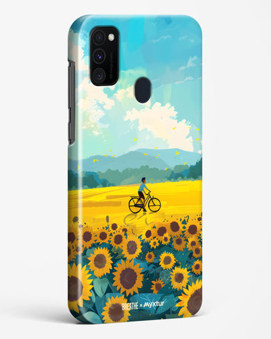 Sunflower Trails [BREATHE] Hard Case Phone Cover (Samsung)