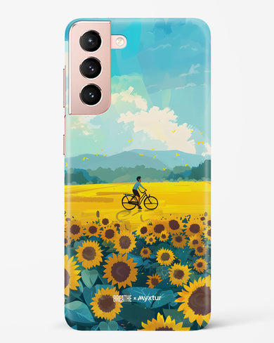 Sunflower Trails [BREATHE] Hard Case Phone Cover (Samsung)