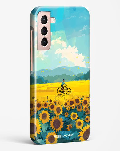 Sunflower Trails [BREATHE] Hard Case Phone Cover (Samsung)