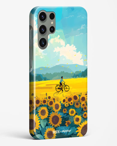 Sunflower Trails [BREATHE] Hard Case Phone Cover (Samsung)