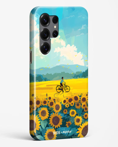 Sunflower Trails [BREATHE] Hard Case Phone Cover (Samsung)