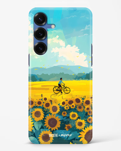 Sunflower Trails [BREATHE] Hard Case Phone Cover (Samsung)
