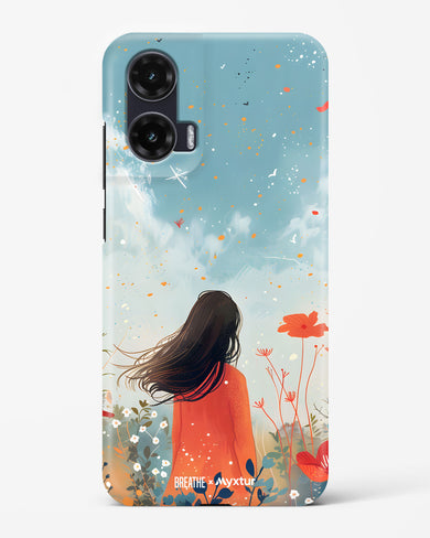 Sparkling Meadow [BREATHE] Hard Case Phone Cover (Motorola)