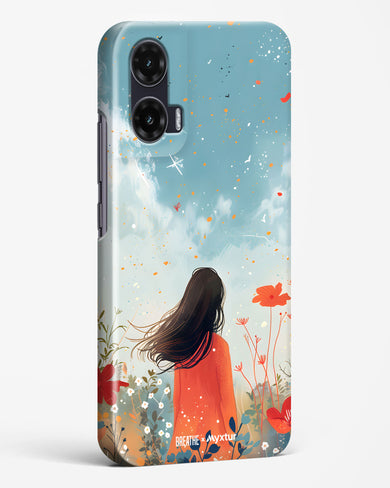 Sparkling Meadow [BREATHE] Hard Case Phone Cover (Motorola)