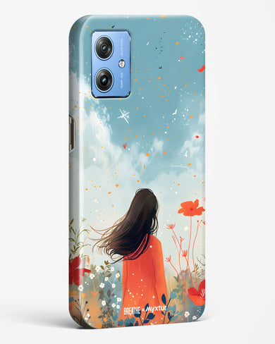 Sparkling Meadow [BREATHE] Hard Case Phone Cover (Motorola)