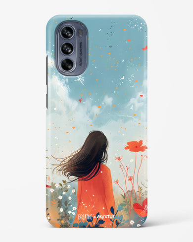Sparkling Meadow [BREATHE] Hard Case Phone Cover (Motorola)