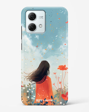 Sparkling Meadow [BREATHE] Hard Case Phone Cover (Motorola)