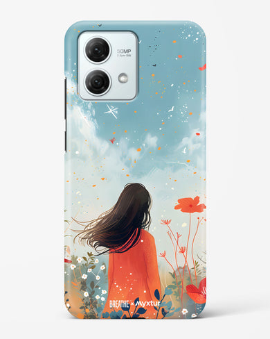 Sparkling Meadow [BREATHE] Hard Case Phone Cover (Motorola)