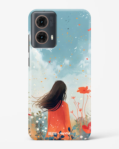 Sparkling Meadow [BREATHE] Hard Case Phone Cover (Motorola)