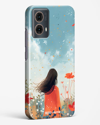 Sparkling Meadow [BREATHE] Hard Case Phone Cover (Motorola)