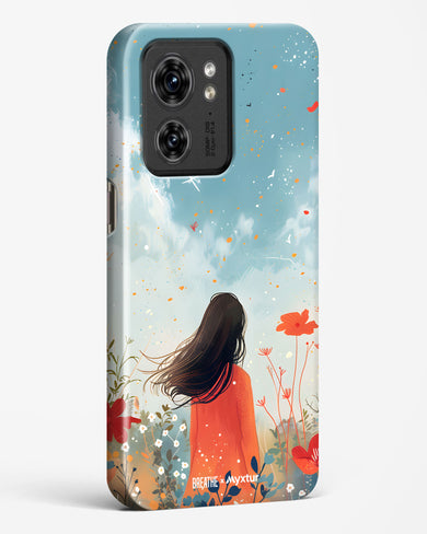 Sparkling Meadow [BREATHE] Hard Case Phone Cover (Motorola)