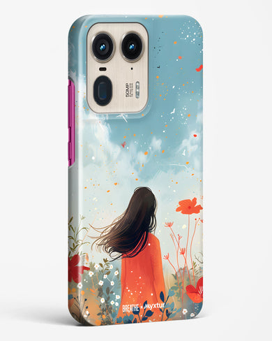 Sparkling Meadow [BREATHE] Hard Case Phone Cover (Motorola)
