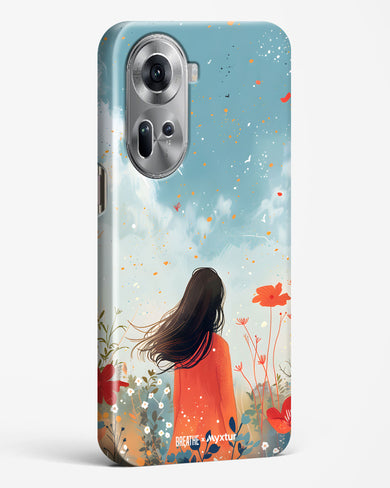Sparkling Meadow [BREATHE] Hard Case Phone Cover (Oppo)