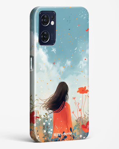 Sparkling Meadow [BREATHE] Hard Case Phone Cover (Oppo)