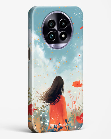 Sparkling Meadow [BREATHE] Hard Case Phone Cover (Realme)