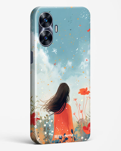 Sparkling Meadow [BREATHE] Hard Case Phone Cover (Realme)