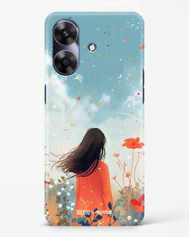 Sparkling Meadow [BREATHE] Hard Case Phone Cover (Realme)