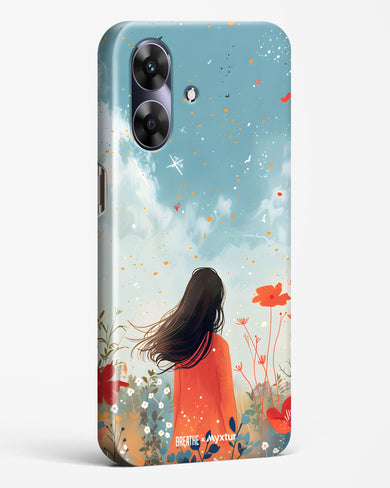 Sparkling Meadow [BREATHE] Hard Case Phone Cover (Realme)