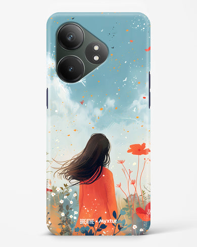 Sparkling Meadow [BREATHE] Hard Case Phone Cover (Realme)