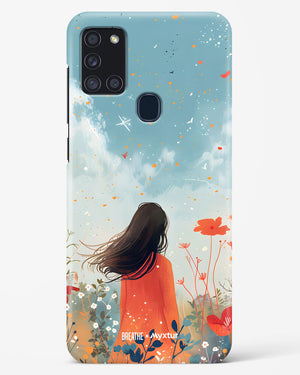Sparkling Meadow [BREATHE] Hard Case Phone Cover (Samsung)