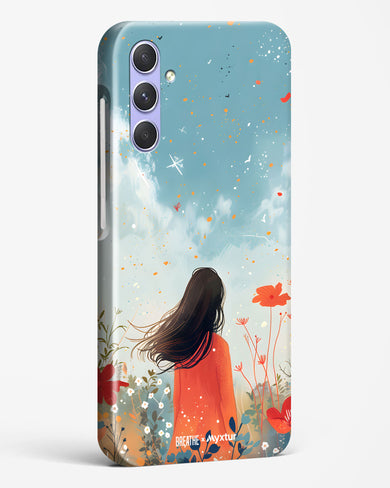 Sparkling Meadow [BREATHE] Hard Case Phone Cover (Samsung)