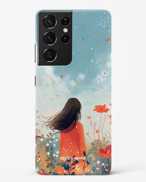 Sparkling Meadow [BREATHE] Hard Case Phone Cover (Samsung)