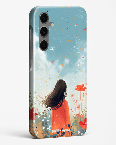 Sparkling Meadow [BREATHE] Hard Case Phone Cover (Samsung)