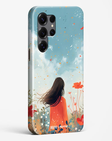 Sparkling Meadow [BREATHE] Hard Case Phone Cover (Samsung)