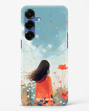 Sparkling Meadow [BREATHE] Hard Case Phone Cover (Samsung)