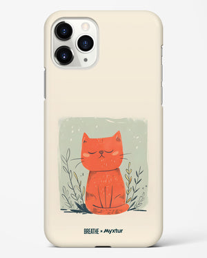 Orange Whiskers [BREATHE] Hard Case Phone Cover (Apple)