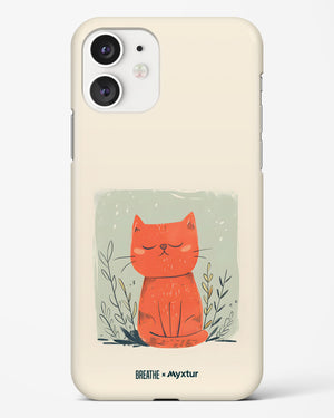 Orange Whiskers [BREATHE] Hard Case Phone Cover (Apple)