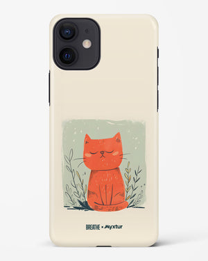 Orange Whiskers [BREATHE] Hard Case Phone Cover (Apple)