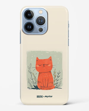 Orange Whiskers [BREATHE] Hard Case Phone Cover (Apple)