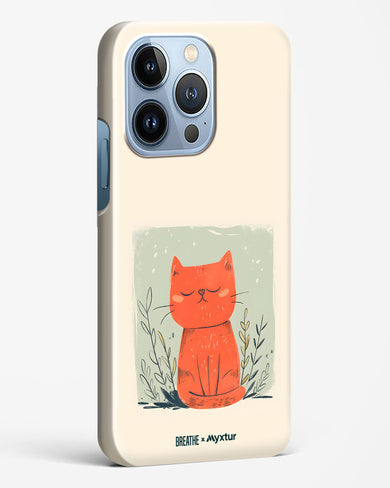 Orange Whiskers [BREATHE] Hard Case Phone Cover (Apple)
