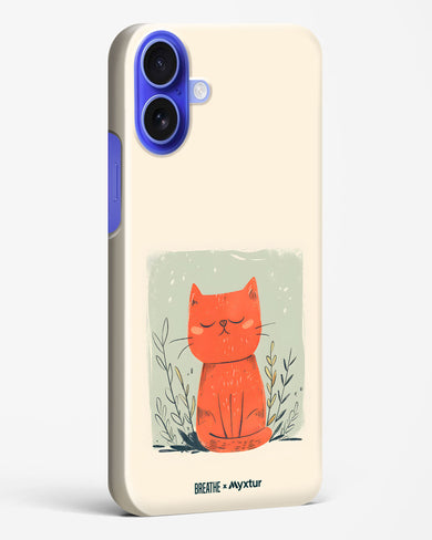 Orange Whiskers [BREATHE] Hard Case Phone Cover (Apple)