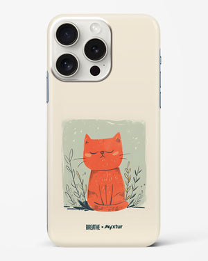 Orange Whiskers [BREATHE] Hard Case Phone Cover (Apple)